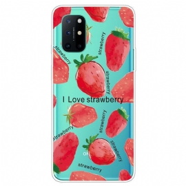 Θήκη OnePlus 8T Φράουλα / I Love Strawberry