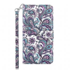 Κάλυμμα Google Pixel 7 Pro με κορδονι Strappy Paisley Pattern