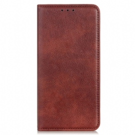 θηκη κινητου Google Pixel 7 Pro Θήκη Flip Litchi Split Leather