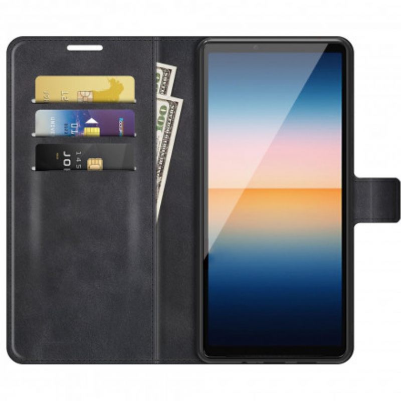 Κάλυμμα Sony Xperia 10 III Slim Extreme Leather Effect