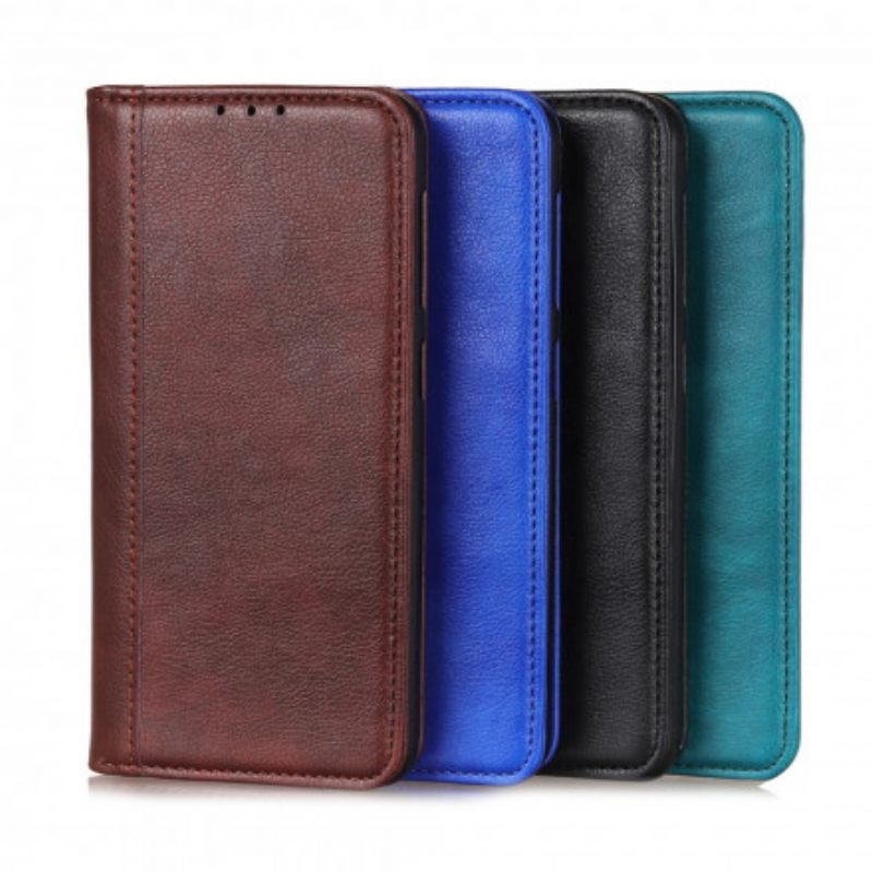 θηκη κινητου Sony Xperia 10 III Θήκη Flip Elegance Split Leather Litchi