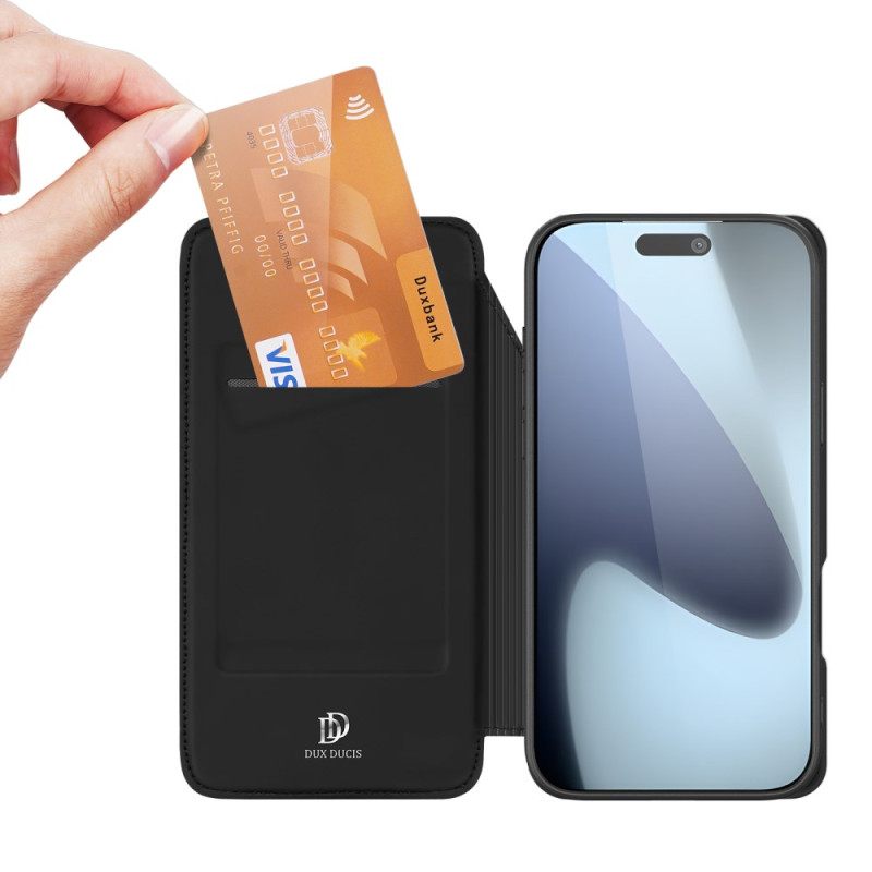 Δερματινη Θηκη iPhone 17 Pro Max Δέρμα Dux Ducis Pro Series