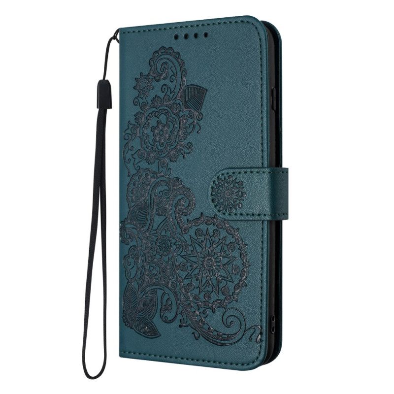 Δερματινη Θηκη iPhone 17 Pro Max Floral Δαντέλα