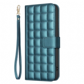 Δερματινη Θηκη iPhone 17 Pro Max Καπιτονέ Binfen Color