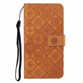 Δερματινη Θηκη iPhone 17 Pro Max Patchwork