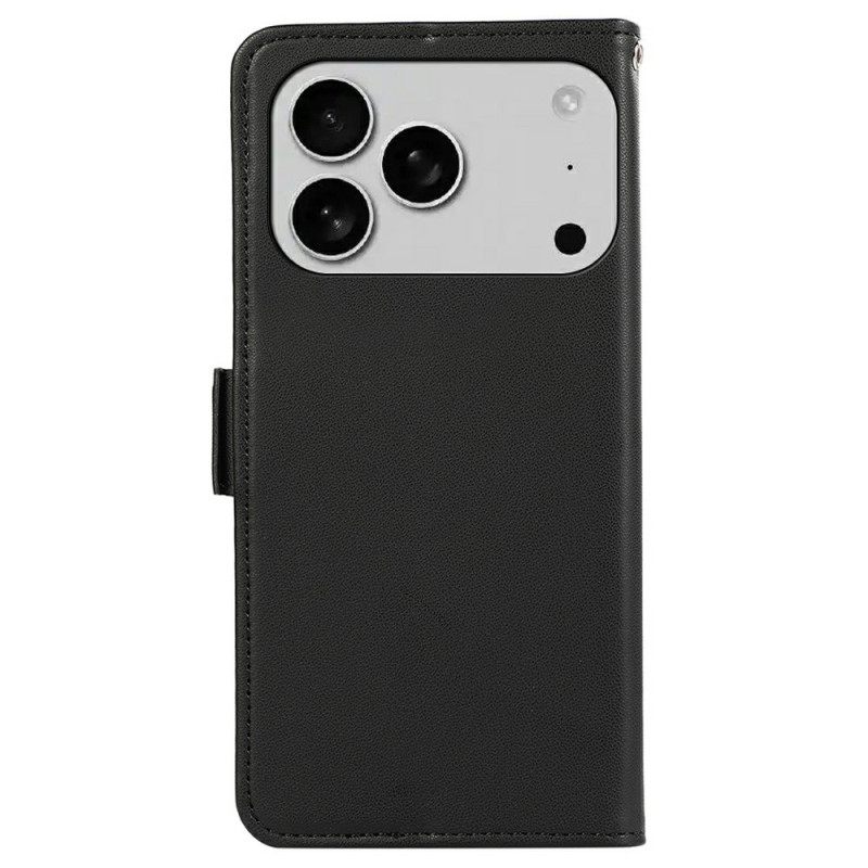 Δερματινη Θηκη iPhone 17 Pro Max Προστασία Rfid Abeel