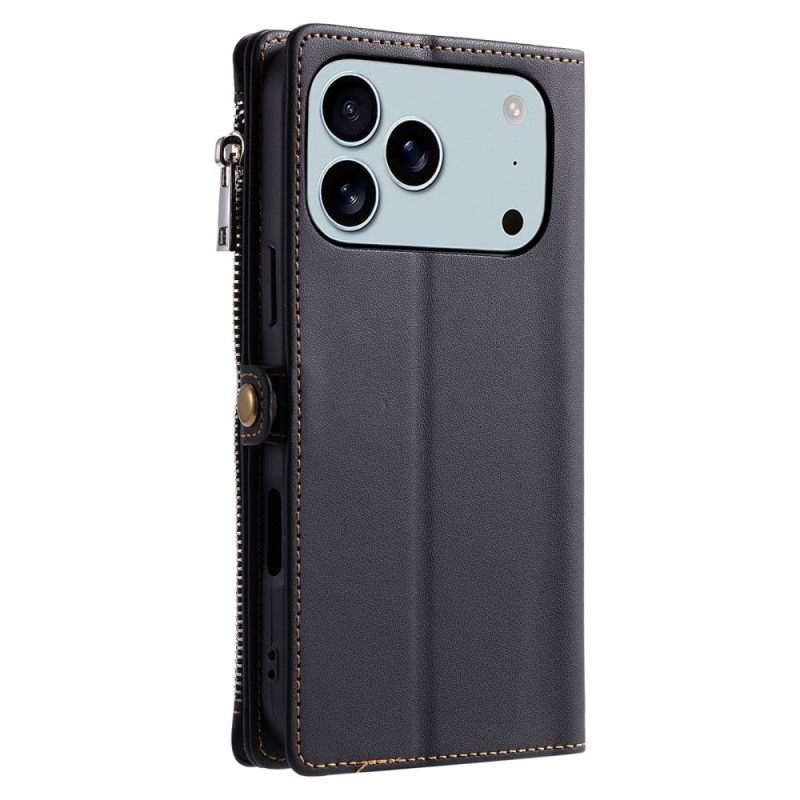 Δερματινη Θηκη iPhone 17 Pro Max Retro Premium