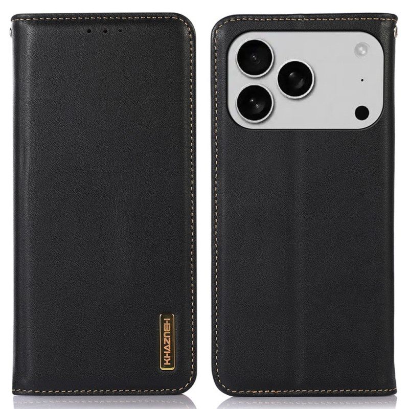 Δερματινη Θηκη iPhone 17 Pro Max Θήκες Κινητών Δέρμα Premium Khazneh