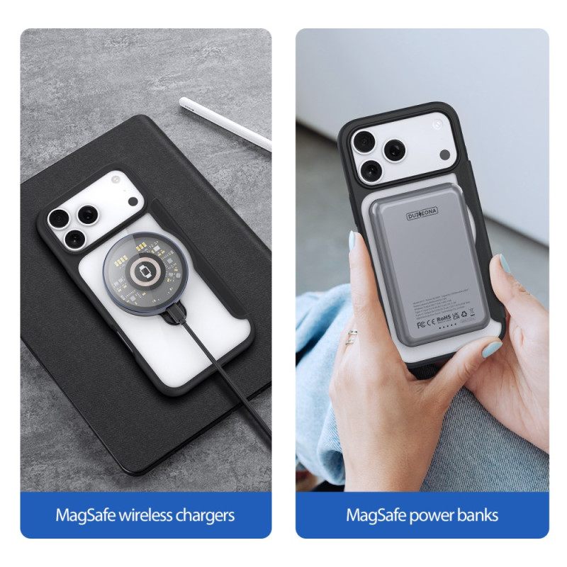 Δερματινη Θηκη iPhone 17 Pro Max Θήκες Κινητών Magsafe Με Δέρμα Σειρά X Pro Dux Ducis Βάση
