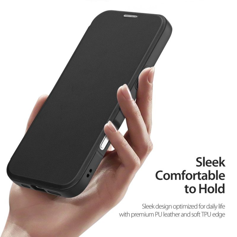 Δερματινη Θηκη iPhone 17 Pro Max Θήκες Κινητών Magsafe Με Δέρμα Σειρά X Pro Dux Ducis Βάση