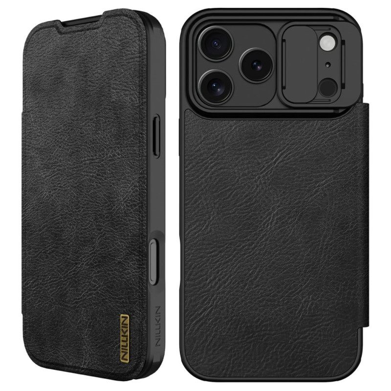 Δερματινη Θηκη iPhone 17 Pro Max Θήκες Κινητών Σειρά Qin Pro Nillkin