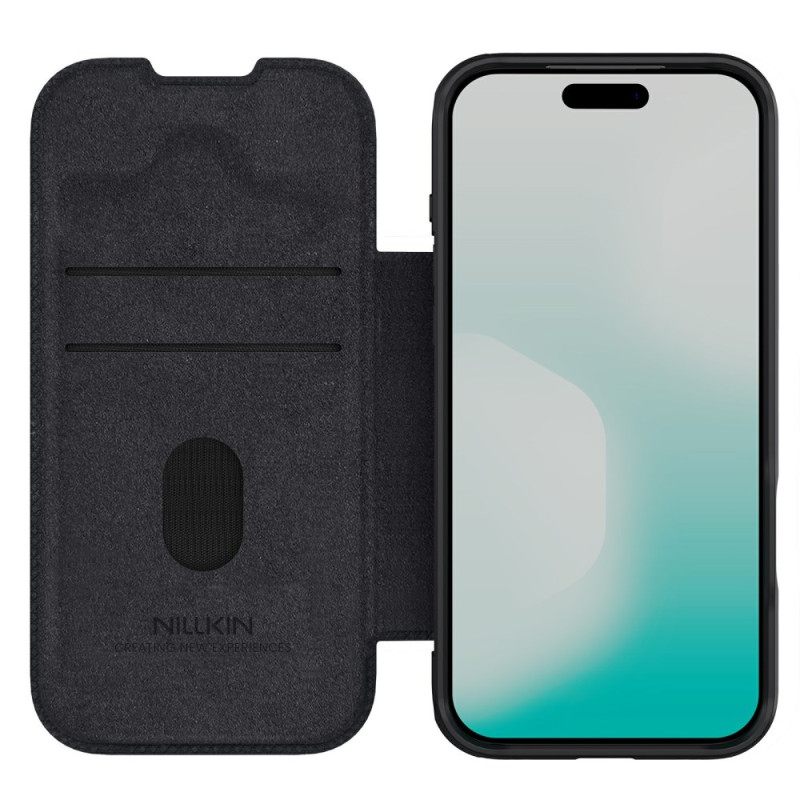 Δερματινη Θηκη iPhone 17 Pro Max Θήκες Κινητών Σειρά Qin Pro Nillkin