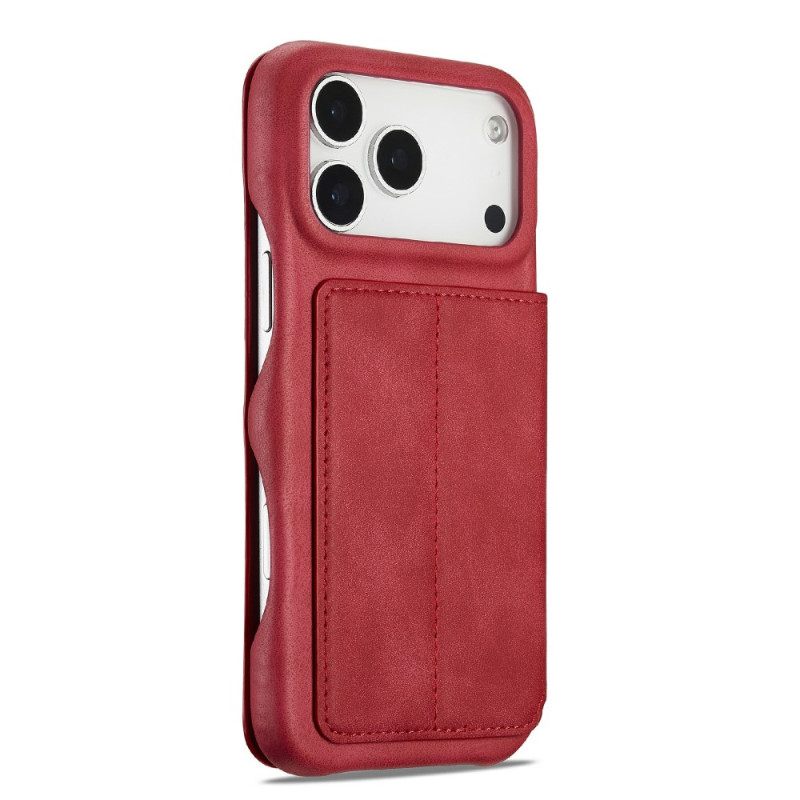 Δερματινη Θηκη iPhone 17 Pro Max Θήκη Lc.imeeke Με Εφέ Σουέτ