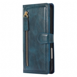 Δερματινη Θηκη iPhone 17 Pro Max Τσέπη Με Φερμουάρ