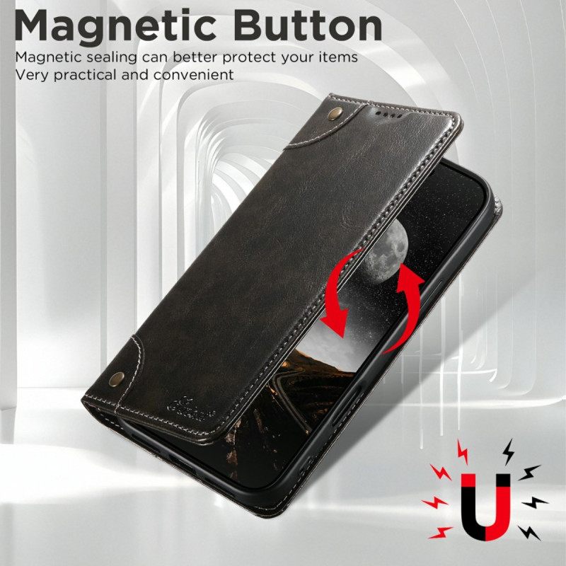 Δερματινη Θηκη iPhone 17 Pro Max Vintage Suteni