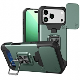 Κάλυμμα iPhone 17 Pro Max Ανθεκτική Βάση Και Συρόμενο Κάλυμμα