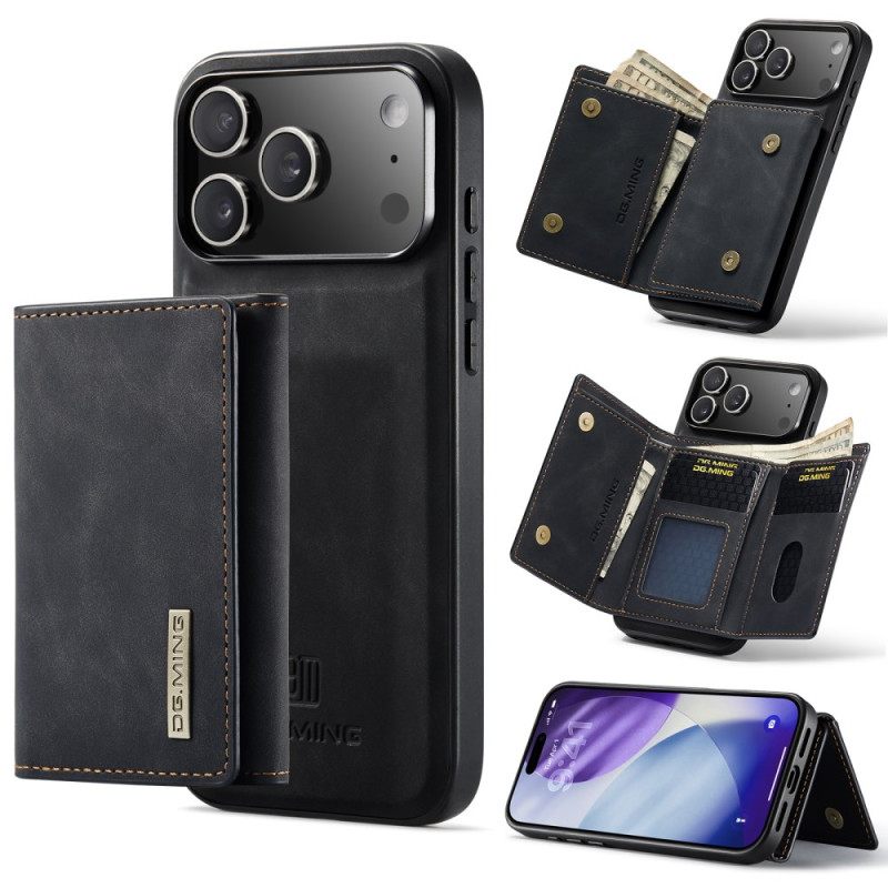 Κάλυμμα iPhone 17 Pro Max Αποσπώμενο Πορτοφόλι Dg.ming