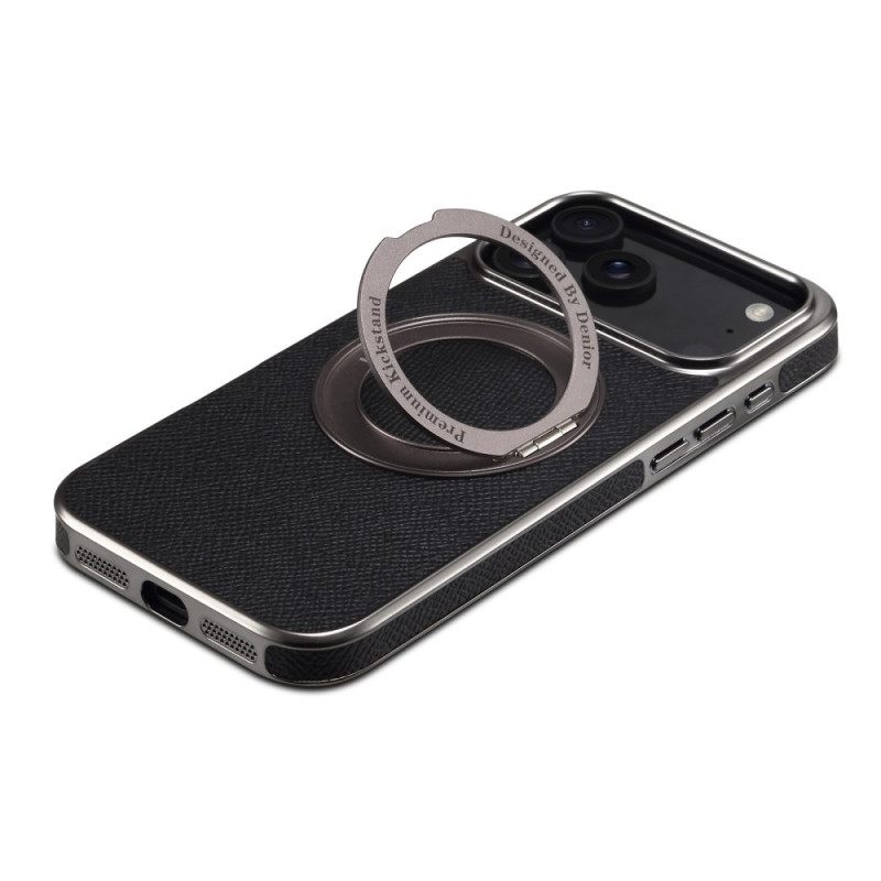 Κάλυμμα iPhone 17 Pro Max Δέρμα Με Υφή