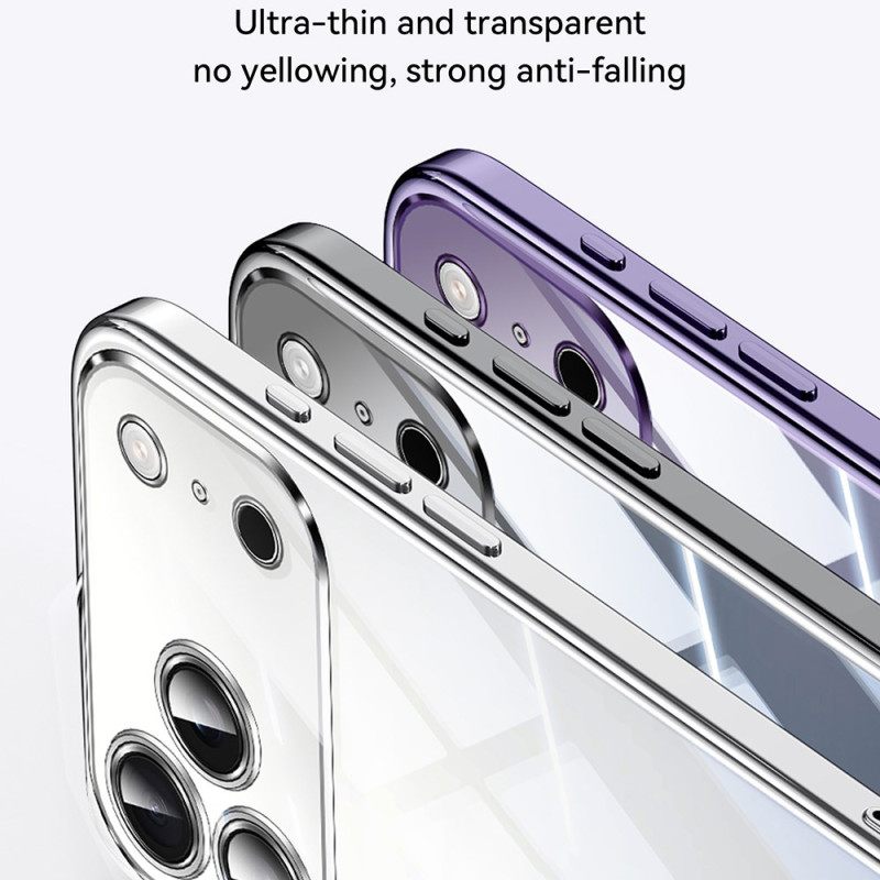 Κάλυμμα iPhone 17 Pro Max Διαφανές Με Κορδόνι