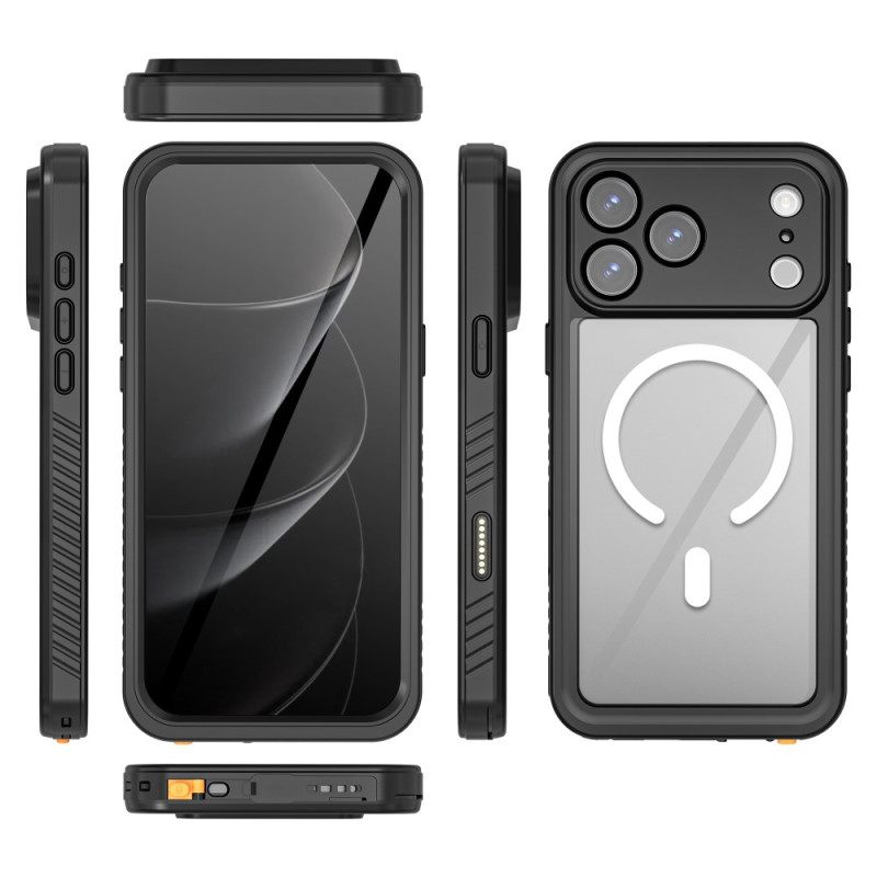 Κάλυμμα iPhone 17 Pro Max Διαφανής Συμβατή Με Magsafe Αδιάβροχη Ip68 Σιλικόνης