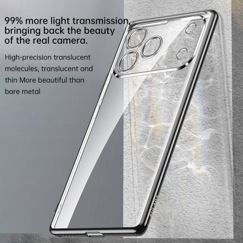 Κάλυμμα iPhone 17 Pro Max Εξαιρετικά Λεπτό Διαφανές