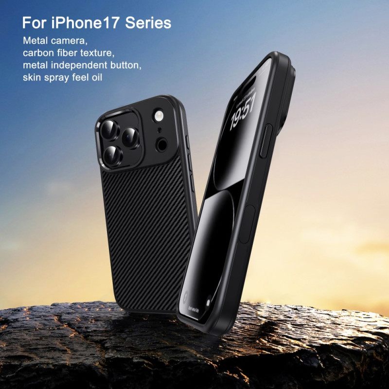 Κάλυμμα iPhone 17 Pro Max Ipaky Ίνες Άνθρακα