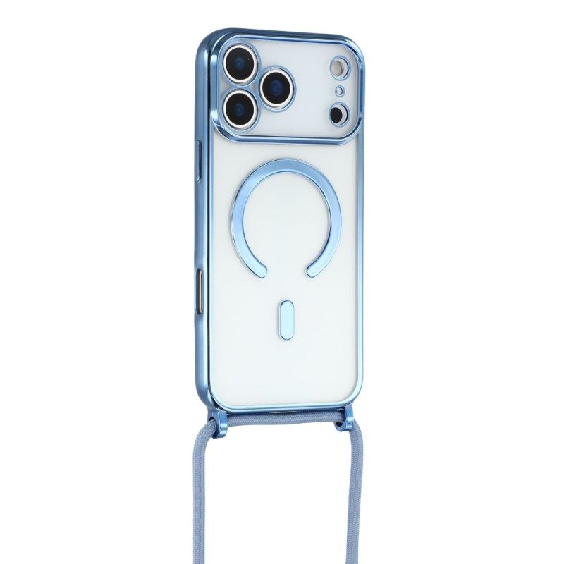 Κάλυμμα iPhone 17 Pro Max Καλώδιο Magsafe Διαφανές Σιλικόνης