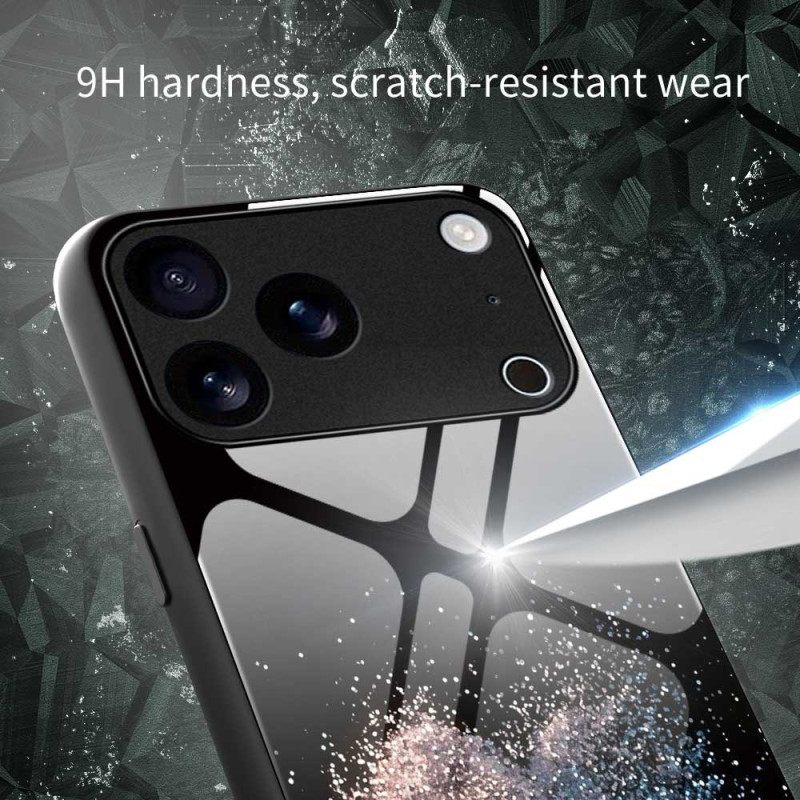 Κάλυμμα iPhone 17 Pro Max Καρδιά Από Σκληρυμένο Γυαλί