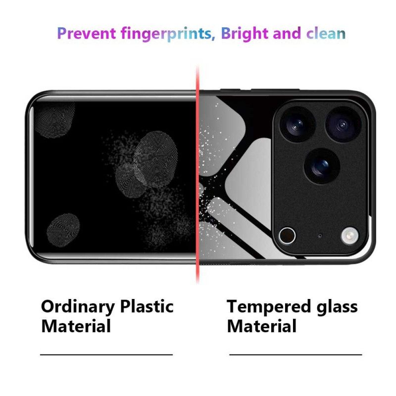 Κάλυμμα iPhone 17 Pro Max Καρδιά Από Σκληρυμένο Γυαλί