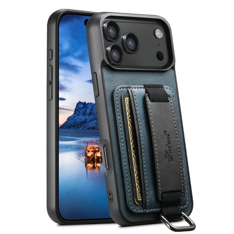 Κάλυμμα iPhone 17 Pro Max Κάρτα Suteni Βάση Και Λουράκι