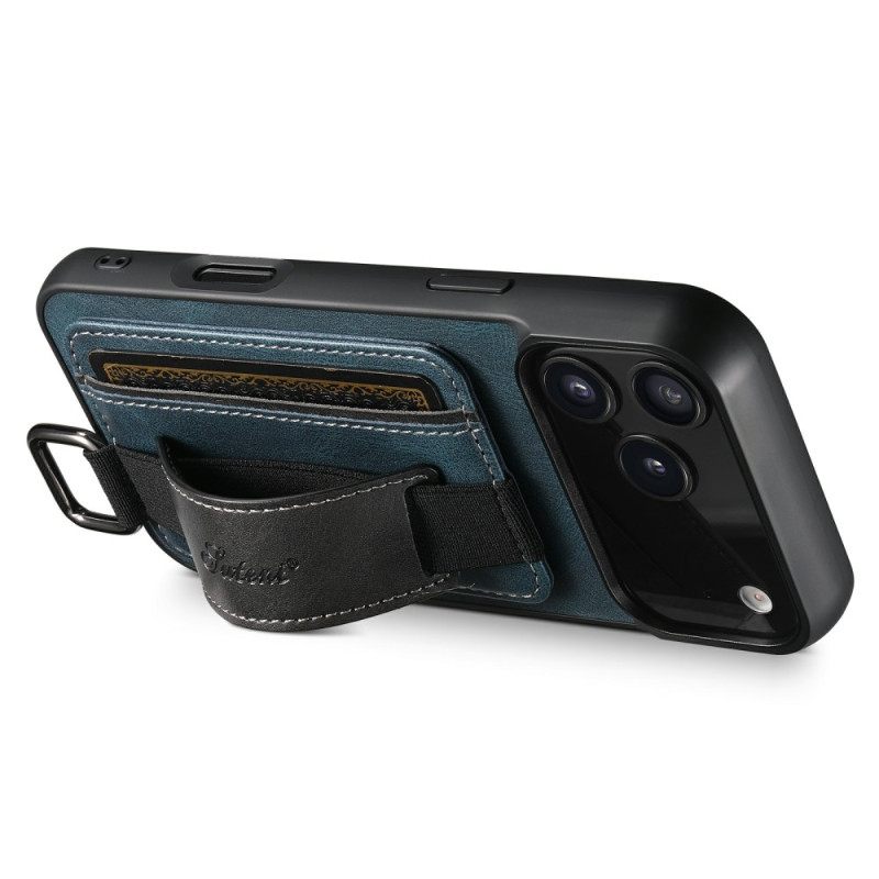 Κάλυμμα iPhone 17 Pro Max Κάρτα Suteni Βάση Και Λουράκι