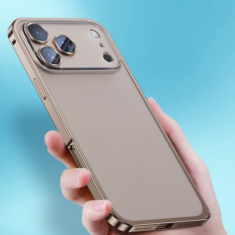 Κάλυμμα iPhone 17 Pro Max Μεταλλικό Πλαίσιο