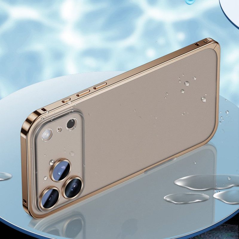 Κάλυμμα iPhone 17 Pro Max Μεταλλικό Πλαίσιο