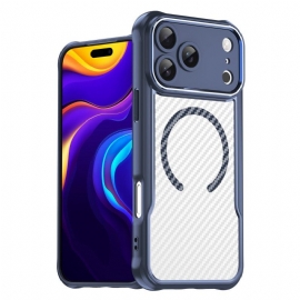 Κάλυμμα iPhone 17 Pro Max Συμβατό Με Magsafe Από Ημιδιαφανές Ίνες Άνθρακα