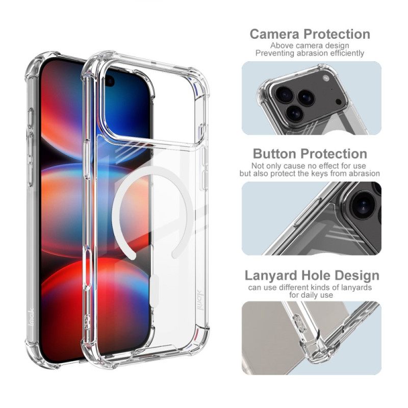 Κάλυμμα iPhone 17 Pro Max Συμβατό Με Magsafe Διαφανές Imak