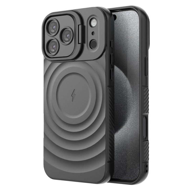 Κάλυμμα iPhone 17 Pro Max Συμβατό Με Magsafe Με Κυματοειδές Μοτίβο