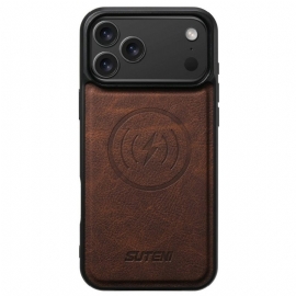 Κάλυμμα iPhone 17 Pro Max Συμβατό Με Magsafe Suteni Σιλικόνης