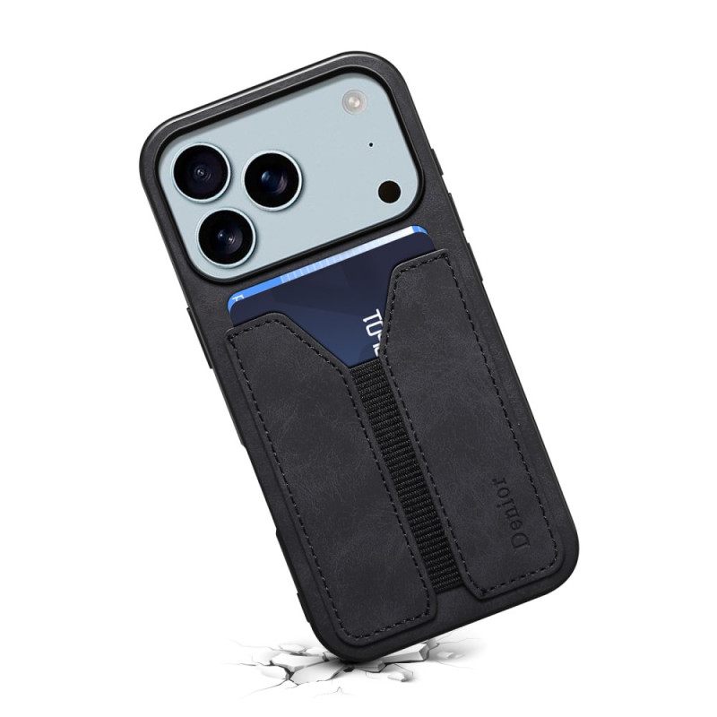Κάλυμμα iPhone 17 Pro Max Θήκες Κινητών Ελαστική Θήκη Για Κάρτες Denior