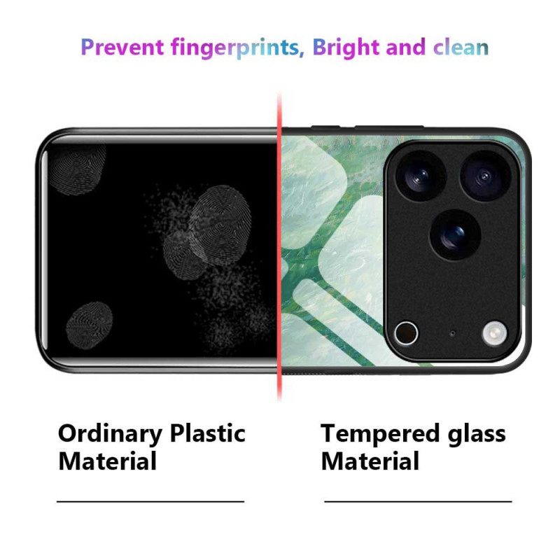 Κάλυμμα iPhone 17 Pro Max Θήκες Κινητών Σκληρυμένο Γυαλί Με Σχέδιο Γάτας