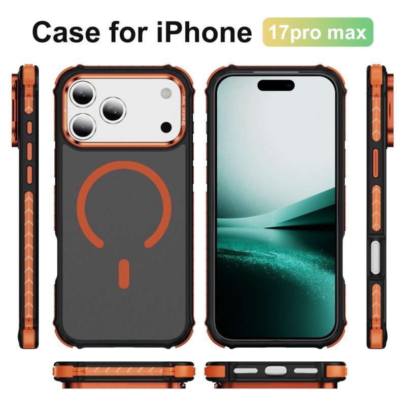 Κάλυμμα iPhone 17 Pro Max Θήκες Κινητών Συμβατή Βάση Φακού Magsafe Σε Μαύρο Χρώμα
