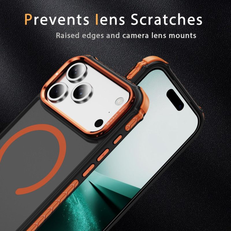 Κάλυμμα iPhone 17 Pro Max Θήκες Κινητών Συμβατή Βάση Φακού Magsafe Σε Μαύρο Χρώμα