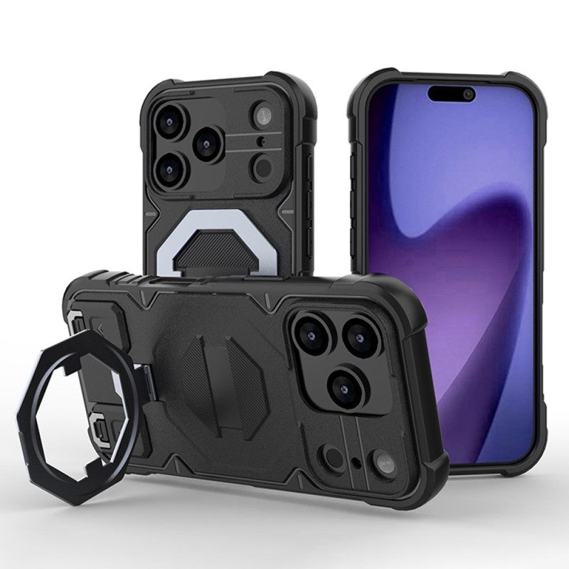 Κάλυμμα iPhone 17 Pro Max Θήκες Κινητών Συμβατό Με Magsafe Με Βάση Και Λουράκι Καρπού