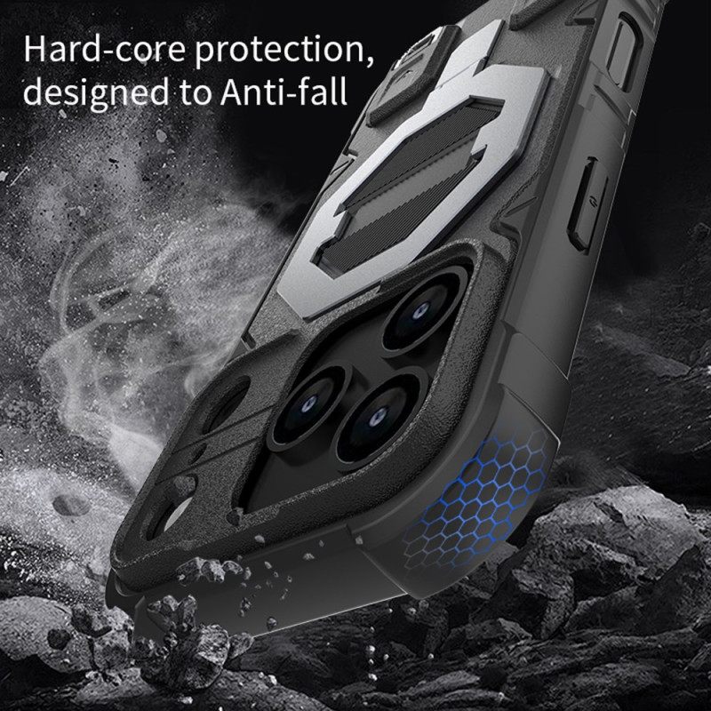 Κάλυμμα iPhone 17 Pro Max Θήκες Κινητών Συμβατό Με Magsafe Με Βάση Και Λουράκι Καρπού