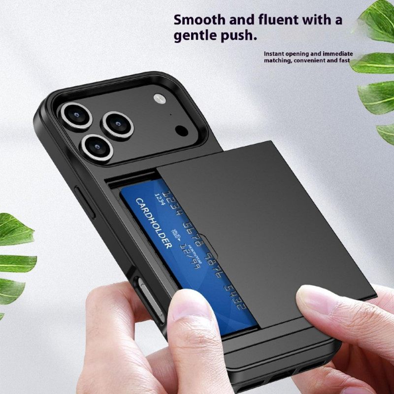 Κάλυμμα iPhone 17 Pro Max Θήκες Κινητών Συρόμενη Θήκη Κάρτας