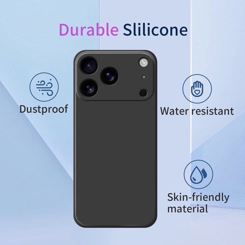 Κάλυμμα iPhone 17 Pro Max Υγρή Σιλικόνη