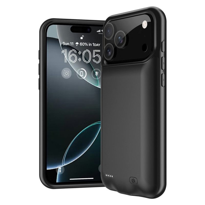 Θήκη Power Bank 6000mah Για iPhone 17 Pro Max Με Ενισχυμένη Προστασία