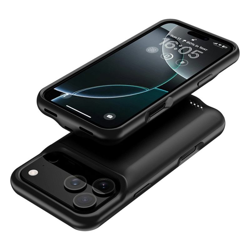 Θήκη Power Bank 6000mah Για iPhone 17 Pro Max Με Ενισχυμένη Προστασία