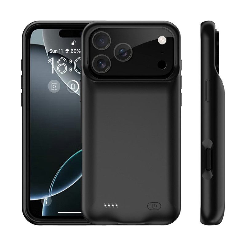 Θήκη Power Bank 6000mah Για iPhone 17 Pro Max Με Ενισχυμένη Προστασία