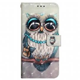 Κάλυμμα Samsung Galaxy A13 με κορδονι Miss Strappy Owl