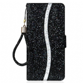 Κάλυμμα Samsung Galaxy A13 με κορδονι Strappy Sequins